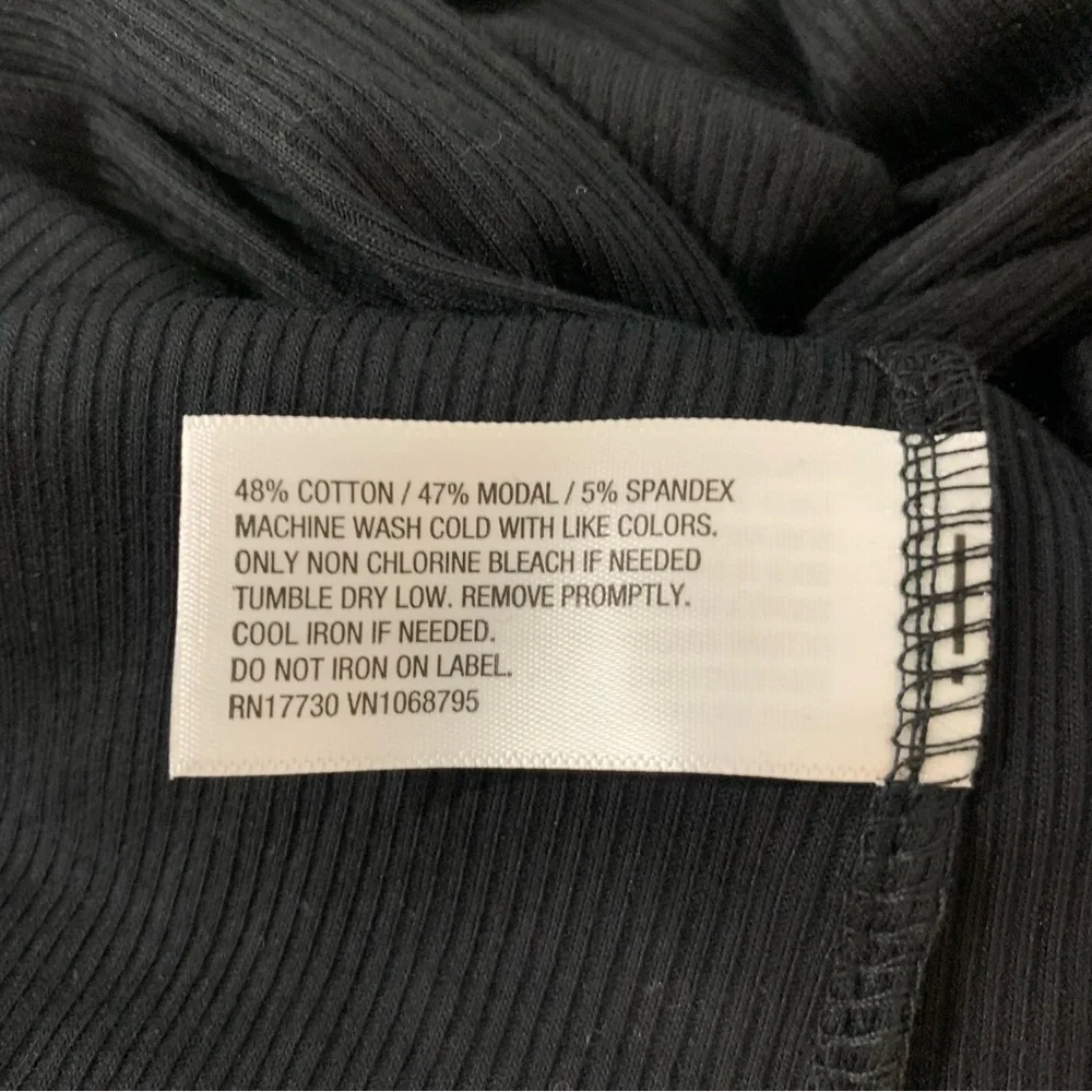 A New Day Black Sleeveless Tank - Size Small - Picture 5 of 5